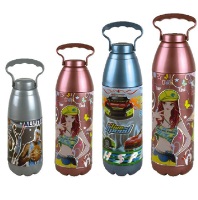 Printed Type Insulated Water Bottle